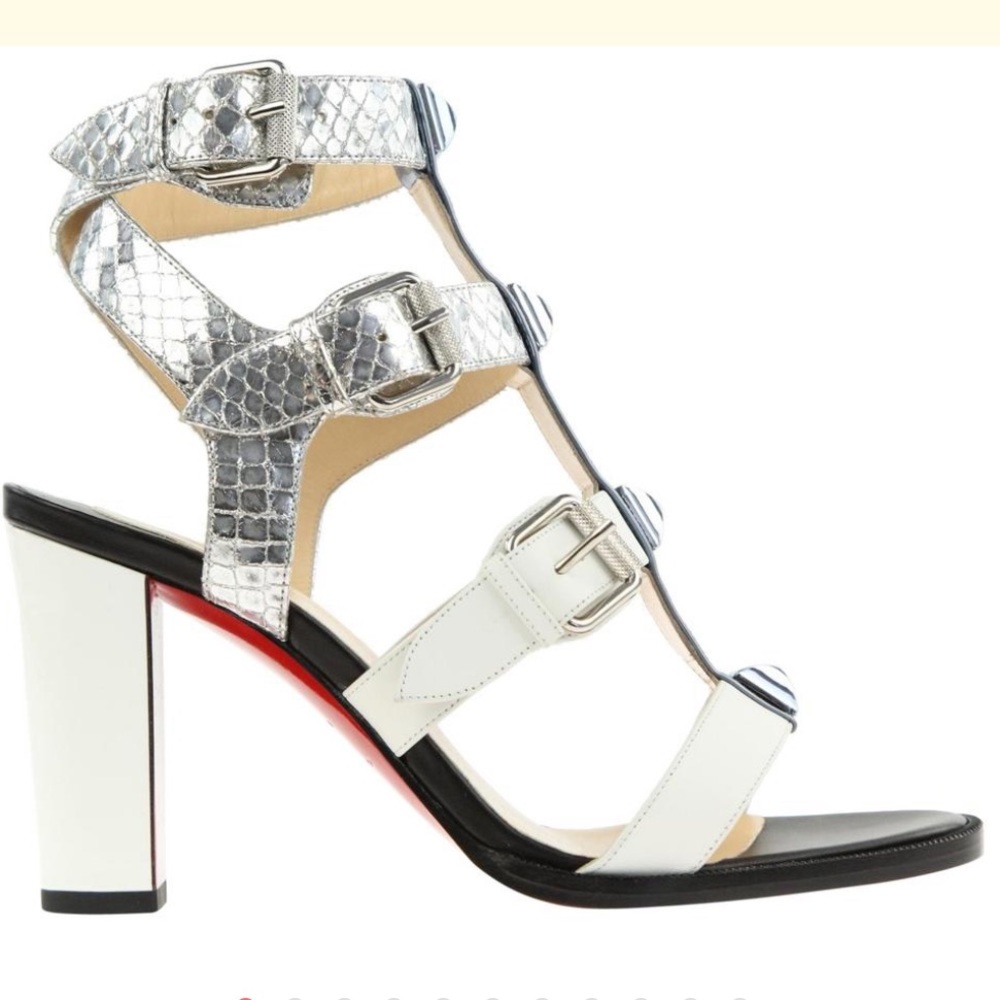 Christian Louboutin Rocknbuckle 85 Multicolor